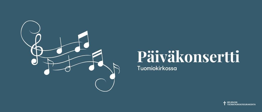 Päiväkonsertti Helsingin tuomiokirkossa | Short Organ Recital at Helsinki Cathedral